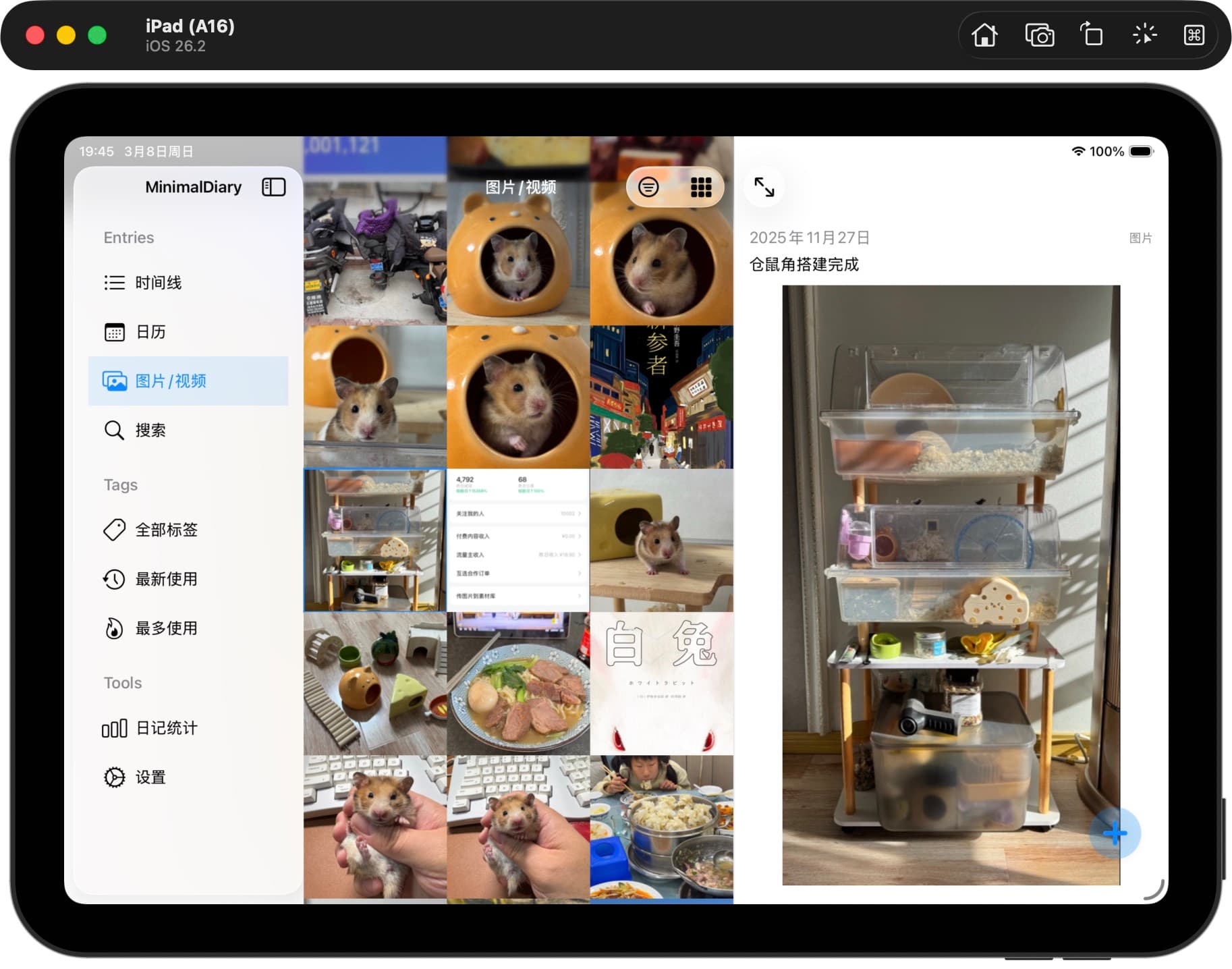 极简日记 iPad 版